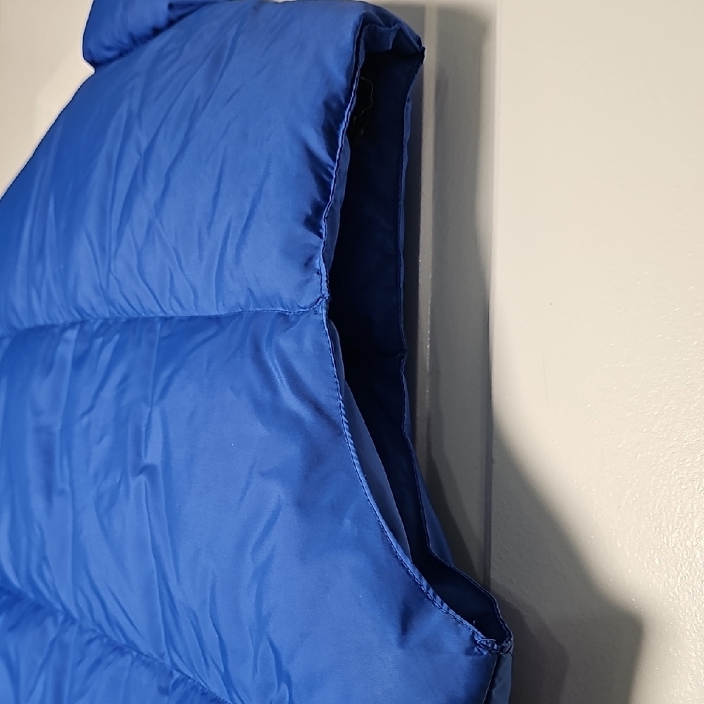 REI Men's Vibrant Blue Puffer Vest - Picture 16 of 16